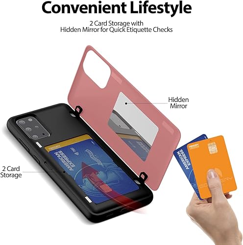 Miniatura 3 de GOOSPERY Funda tipo cartera magnética para Galaxy S20 Plus, con tarjetero, funda con cierre automático magnético fácil, protección de doble capa,
