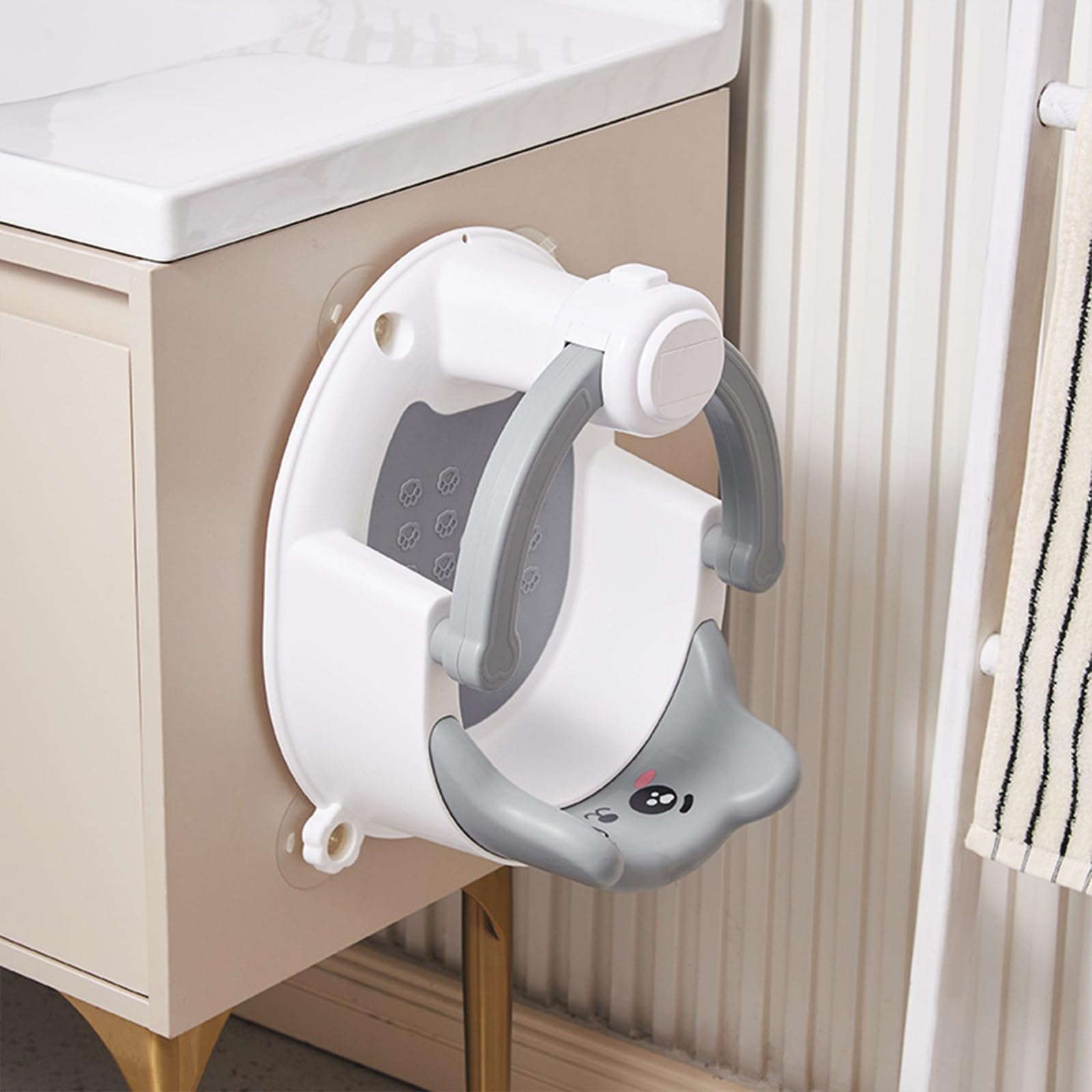 Asiento de baño para bebé con ventosas inferiores, asiento de bañera que proporciona respaldo para bebés de 6 a 15 meses