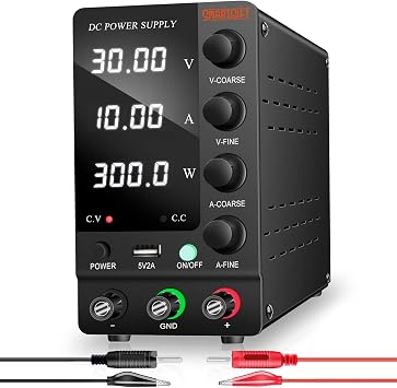 Ayarlanabilir 30V/10A SMPS DC Güç Kaynağı Voltaj Regülatörü (Black) SG-C3010