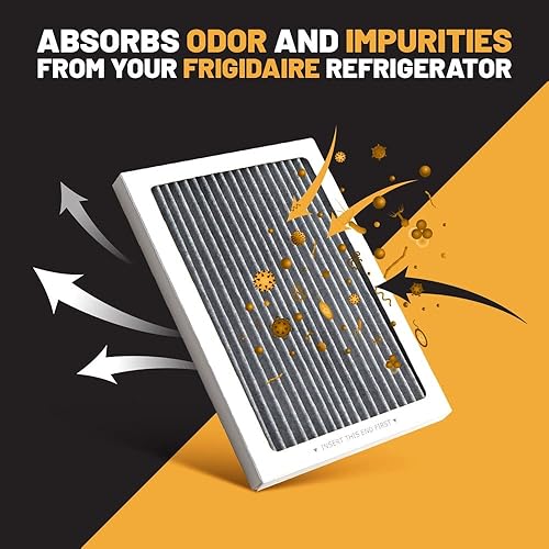 Miniatura 5 de VNF02 Frigidaire Electrolux - Filtro de aire de repuesto (paquete de 2) carbón activado, resistente al olor para EAFCBF, PAULTRA, RAF1150,