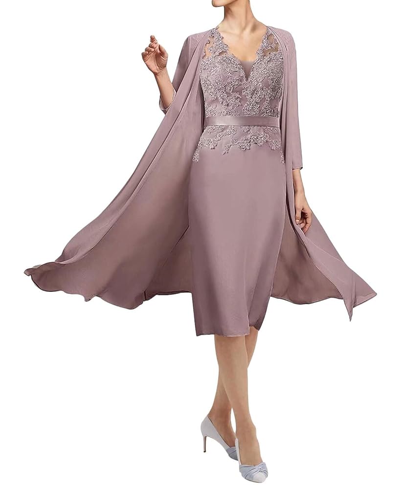 Amazon.com: MKIRQA 2 Piece Mother of The Bride Dresses with