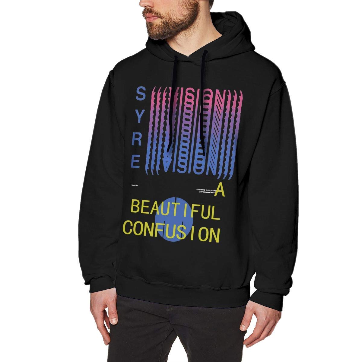 Syre Jaden Smith Mens Long Sleeve Sweatshirts Men Hoodies Black