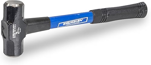 Miniatura 8 de Vaughan SDF48 - Martillo de doble cara de 3 libras, mango de nogal tratado con llama, 16 pulgadas de largo.