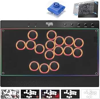 COSMOX Haute42 C16-S アケコン レバーレスコントローラー Haute42 COSMOX HautePad HautePad C16 | 薄型レバーレス