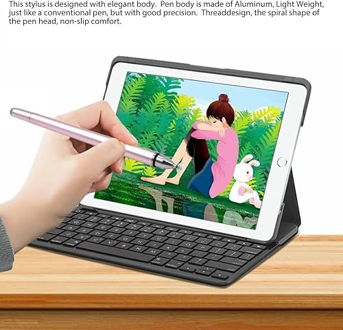 Miniatura 5 de Lápiz táctil compatible con Kindle, Kindle Fire, Kindle Paperwhite - Oro rosa