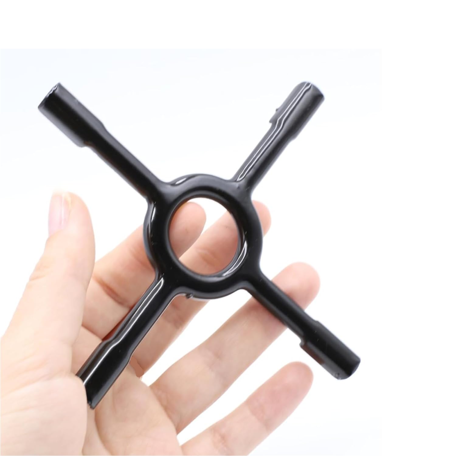 Soporte Universal para Cocina de Gas, Rejilla Reductora de 13 cm, Negro, Compatible con Cafetera Moka, Tetera y Sartenes — view 3