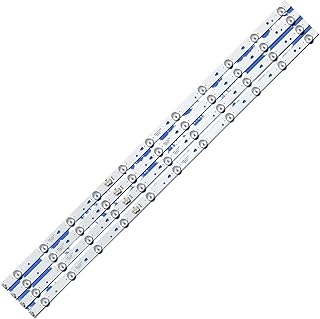 WAHRE TV Lamp LED Backlight Strips Fit for HAIER LE40M600CF LE40F3000WX LE40M600F Bars LED Bands LED40D11-ZC14-03(B) PN:30340011206 Rulers
