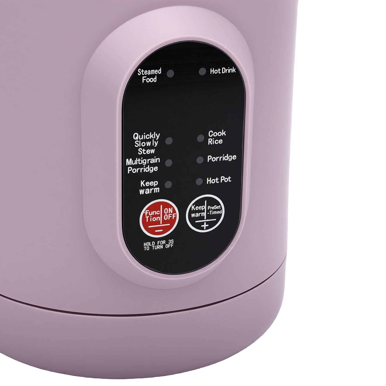 Brrnoo Cuocitore Elettrico Mini 800ml, Timer 12H, Rivestimento in (Spina | Pentolino Personale da 800 Ml, Corpo in ABS, Uso in Ufficio e , Preparazione Pasti a Casa, Cottura a Stufato, Ripiano in