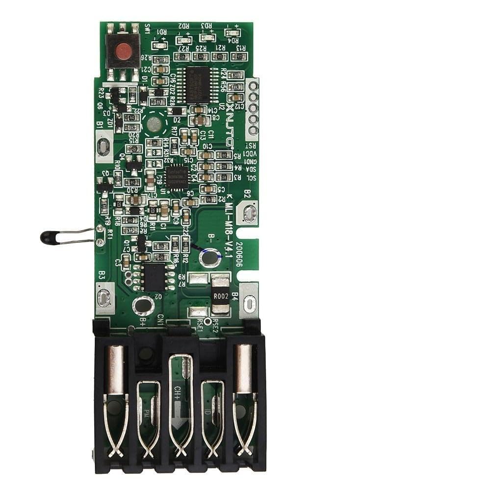 18V Li-ion Battery Protection Circuit Board (PCB) Replacement for Milwaukee M18 Series Power Tool Batteries