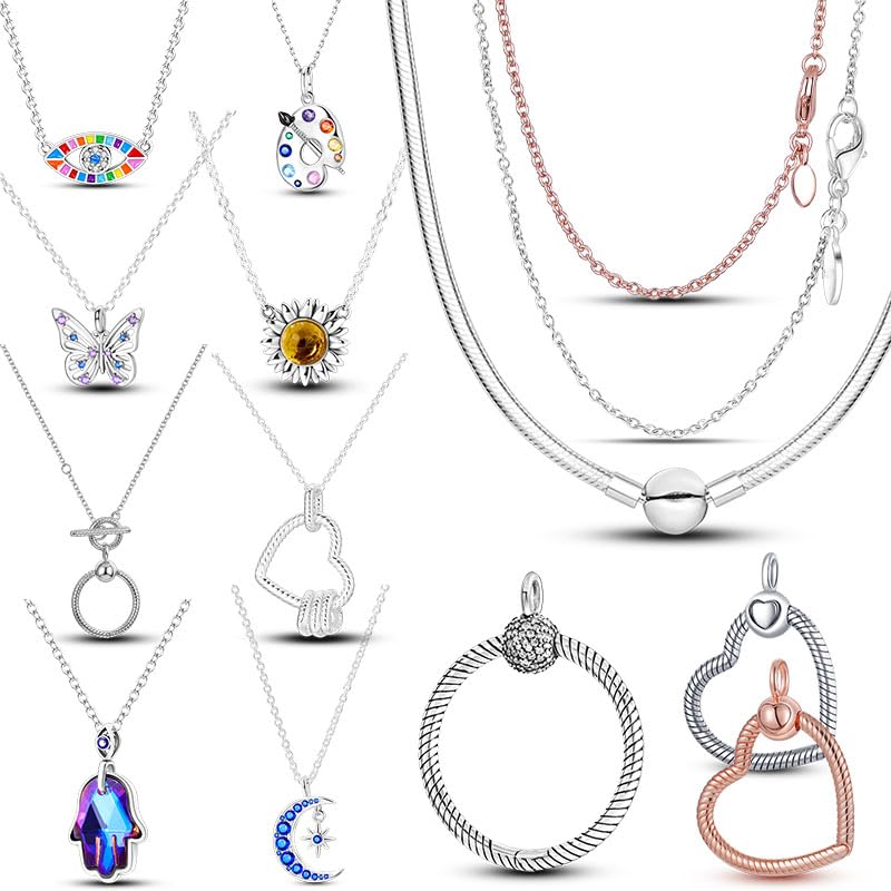 Collier breloque serpent plaqué argent pour look minimaliste chic - 5