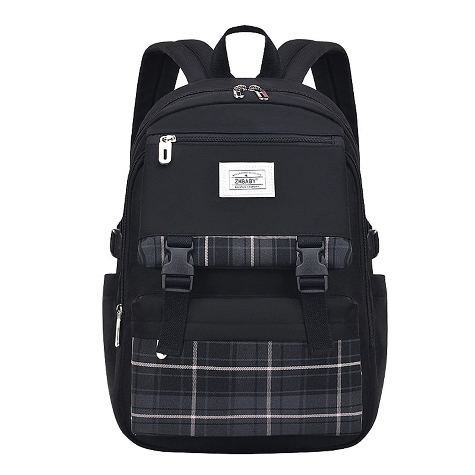 plecaki, Plecak na laptopa w stylu vintage dla kobiet, kratkę, smukły, wielofunkcyjny, szkolny plecak studentek