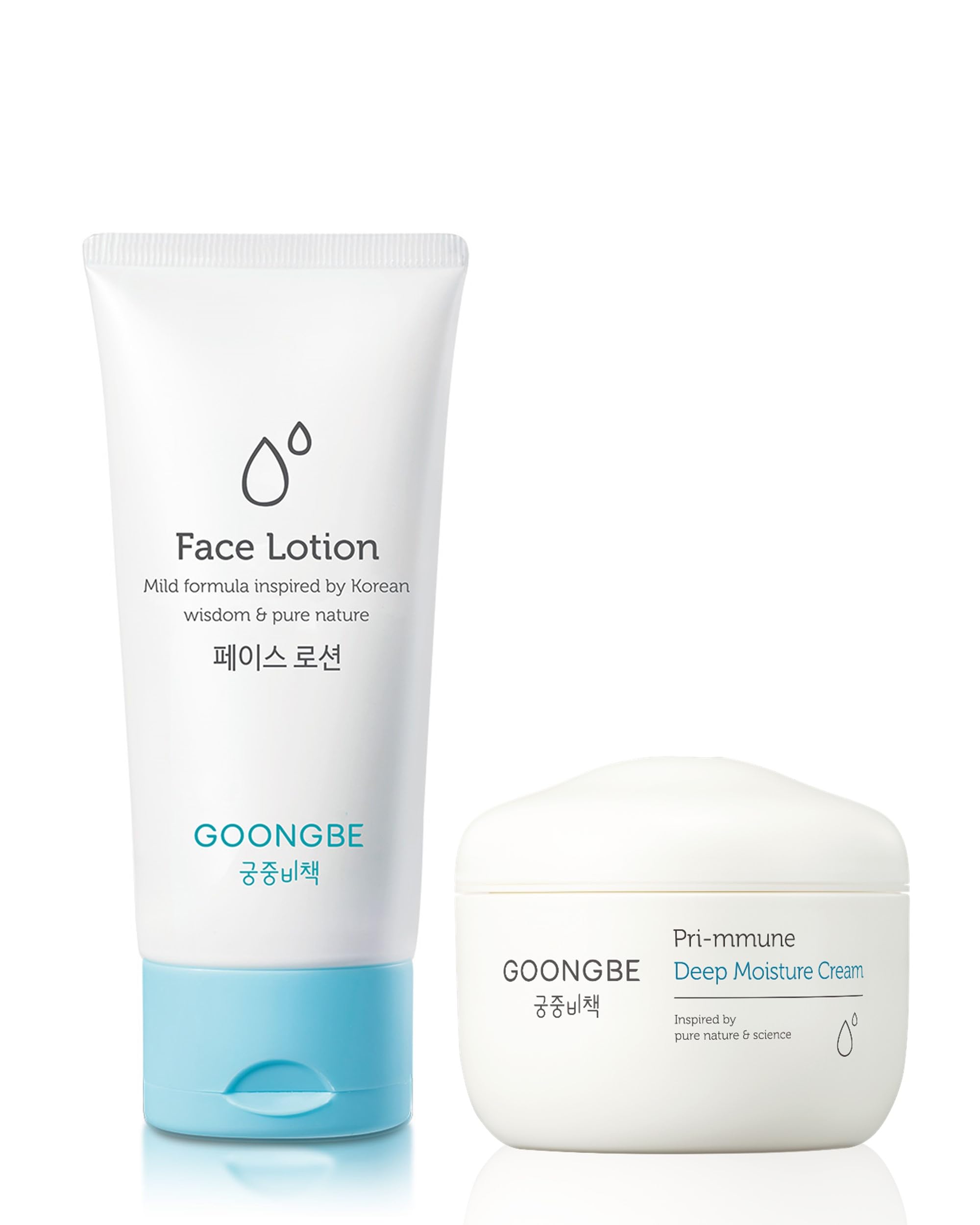 GOONGBEKids Face Lotion & Pri-mmune Deep Moisture Cream