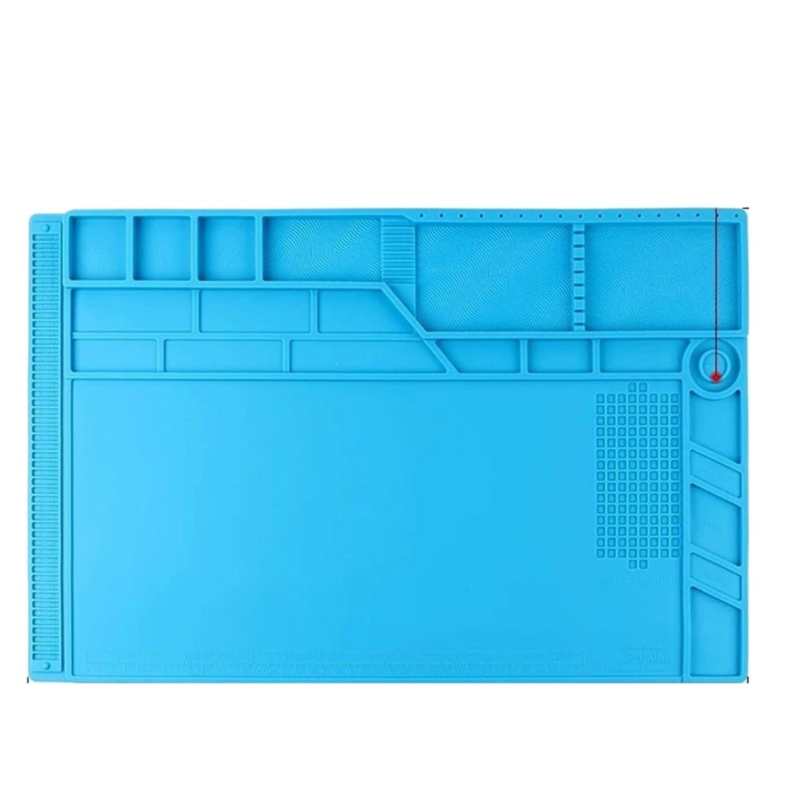 tappeti da lavoro per saldatura Tappetino isolante for riparazione banco da lavoro, tappetino resistente alle alte temperature, tappetino for stazione di saldatura con pistola ad aria calda(S180)