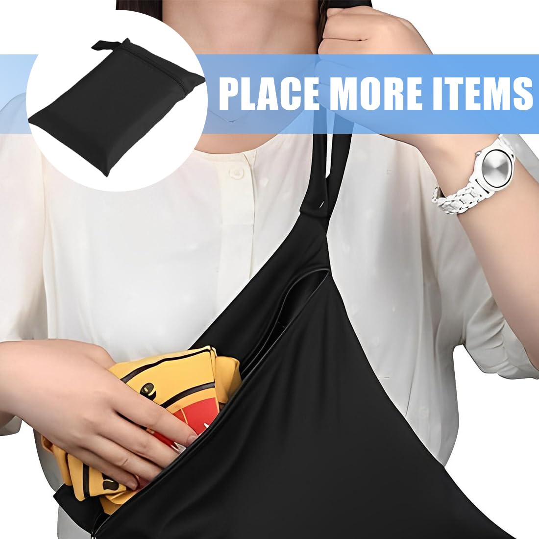 Modern Borsa Impermeabile 2 Pack Wet Bag Waterproof Travel Towel Bag 11x15 Inch Black