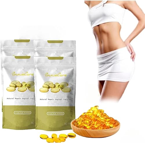 EXGYAN AnnieCare - Productos instantáneos antipicazón para adelgazar, cápsulas Annie Care, reparadoras reafirmantes y cápsulas naturales rosas y