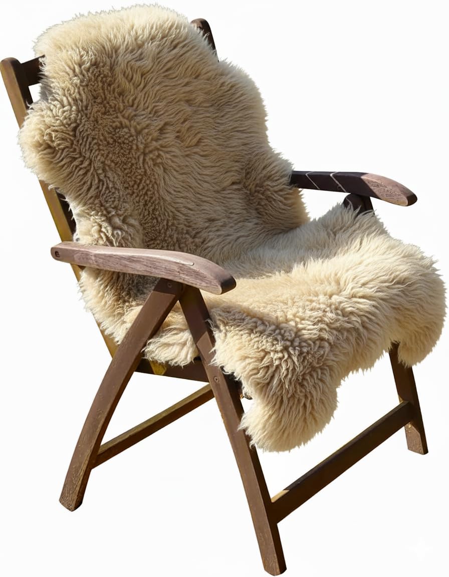 Amazon.co.jp: キャンプ用ムートンラグ （PARVAT） 羊毛100％ 羊皮