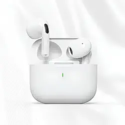 Fone De Ouvido Bluetooth Sem Fio Compatível Todos Celulares - Com Microfone e Redução De Ruído Wireless Academia Corrida, Sem Ruído E Duração De Bateria - Linha Premium