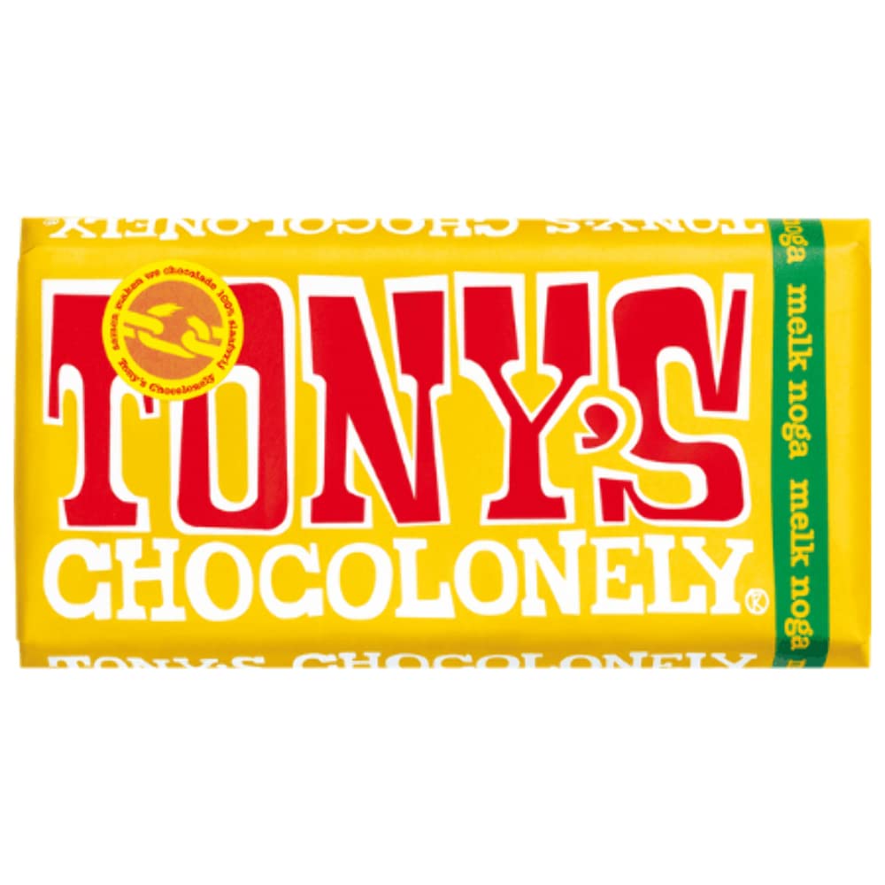 Tonys Chocolonely | Reep Milchschokolade Nougat | Tony'S Chocolonely | Tonys Schokolade | 15 Pack | 2700 Gram Total