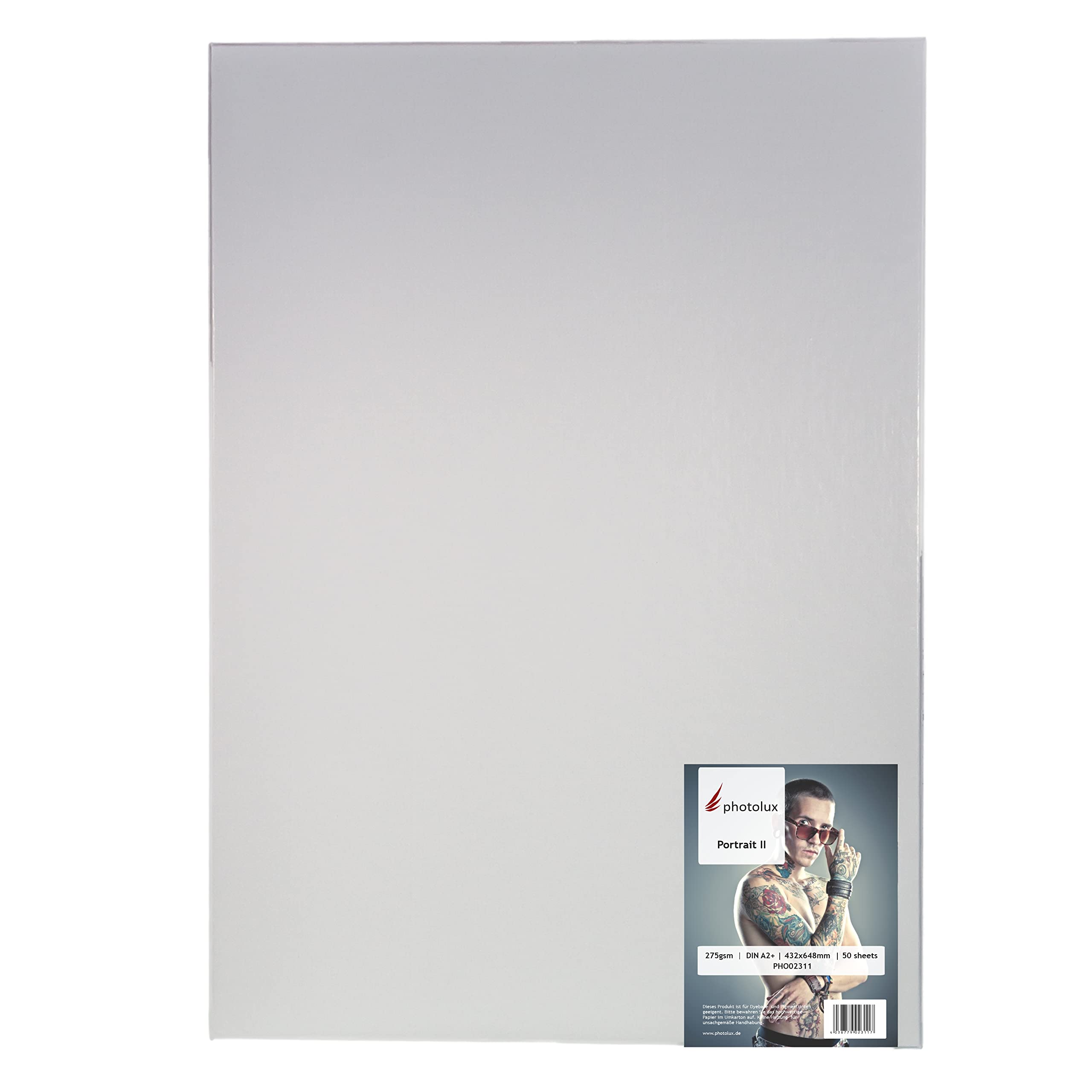 Portrait II 275 gsm, raster cool Fotopapier in Premiumqualität - A2+ (432x648mm) 50 Blatt
