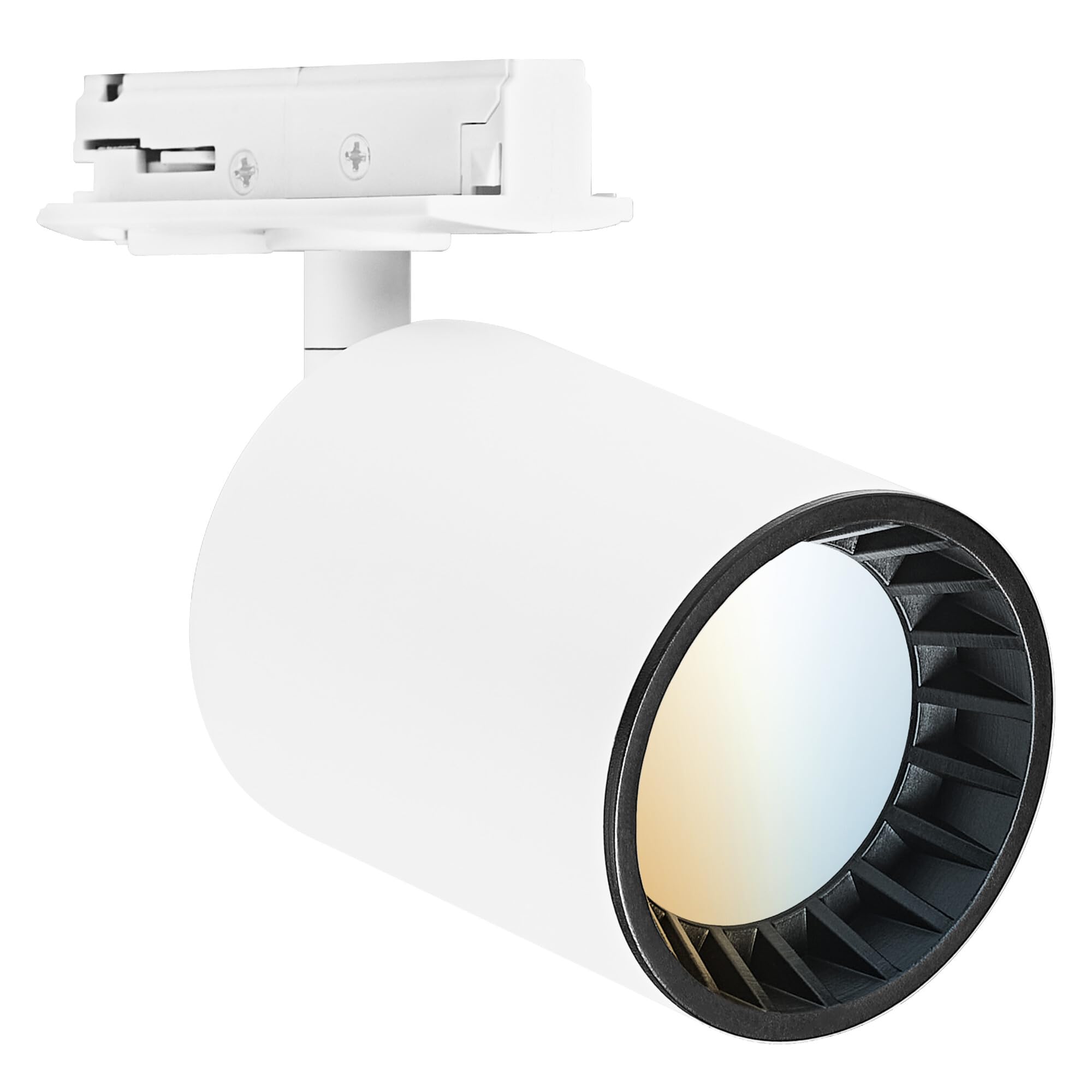 LEDVANCE Tête d'éclairage du système de rail SMART+ Tracklight WiFi,blanc, 8W, 500lm, tête directionnelle, blanc réglable 3000K-6500K, contrôlable par application, compatible Amazon, Google, etc.