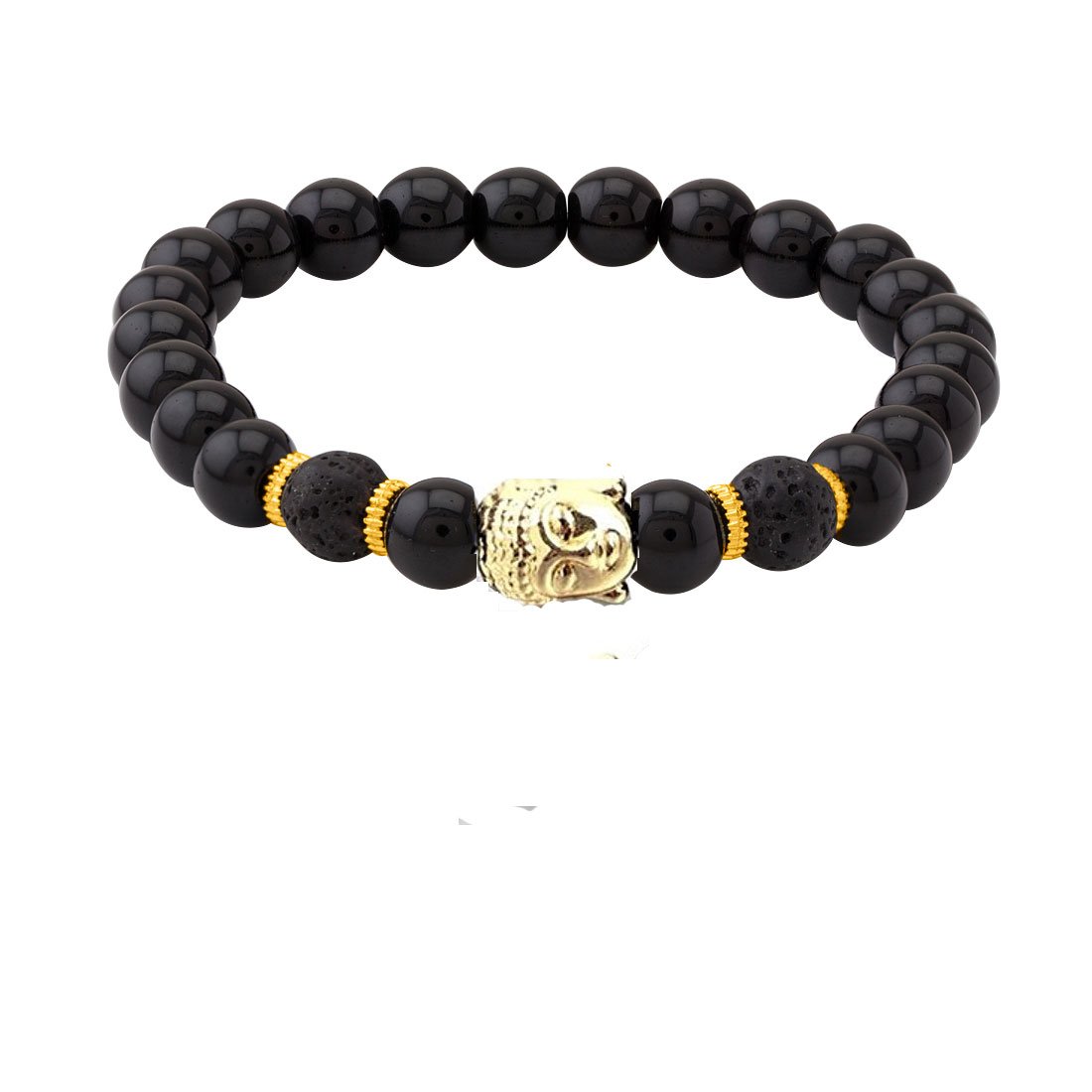 Sanaa Creations Dvine Black Lava Stone Hematite Jasper Reiki Yoga Meditation Buddha Bracelet Diffuser Bracelet for Men/Women/Boys/Girls (B077D3Q8X6) Amazon Price History, Amazon Price Tracker