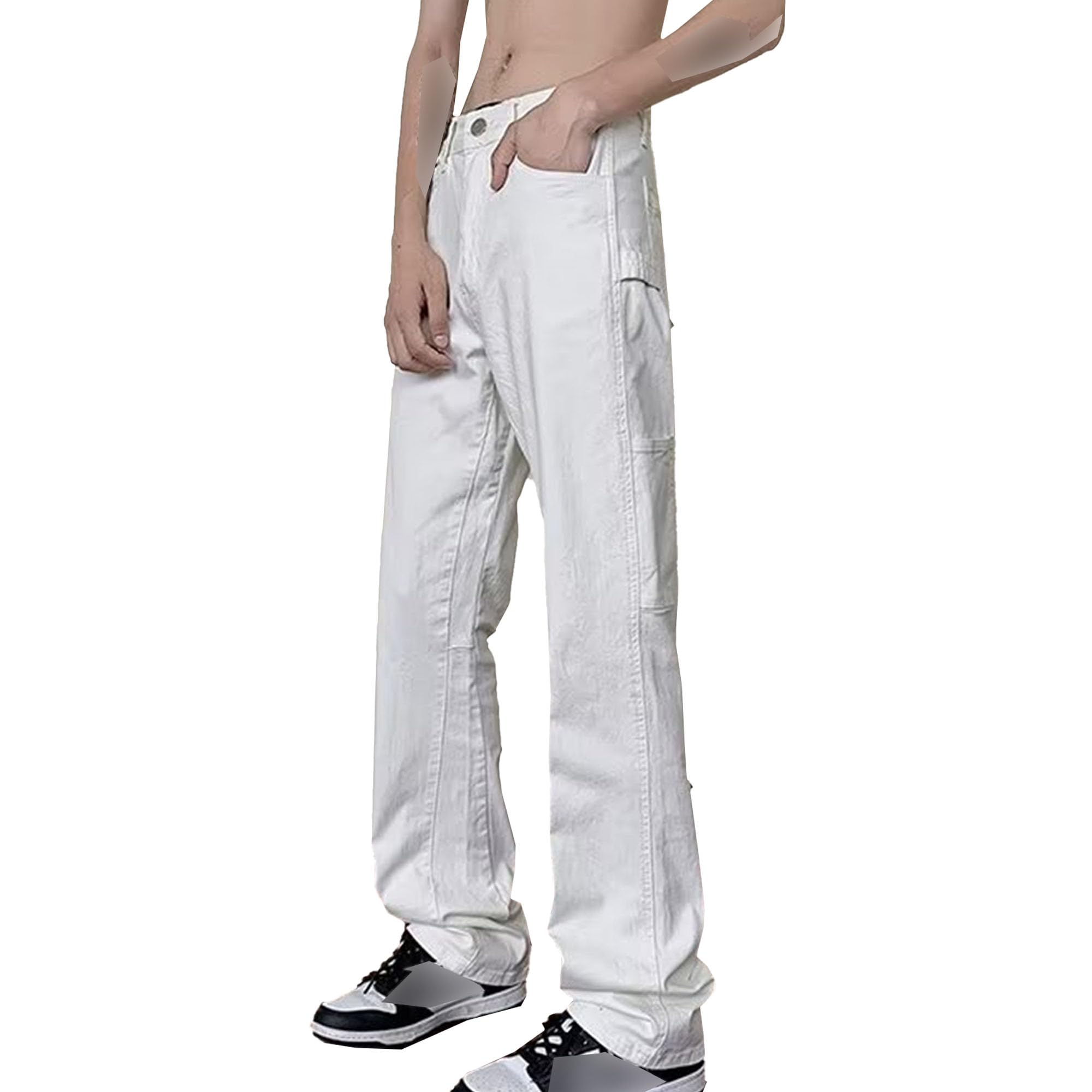 Pantalon disco extensible coupe évasée grand confort masculin - 6