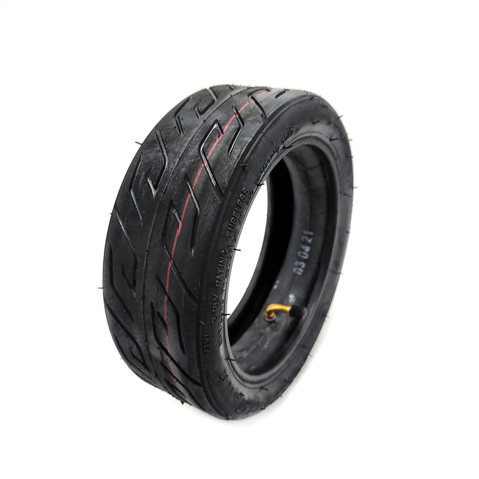 Ruote Monopattino Elettrico,Camera D'aria Pneumatico esterno da 10 pollici 10x2.70-6.5 Tubo interno per motorino elettrico Bilanciamento auto 70/65-6.5 Pneumatico addensato resistente all'usura(Oute