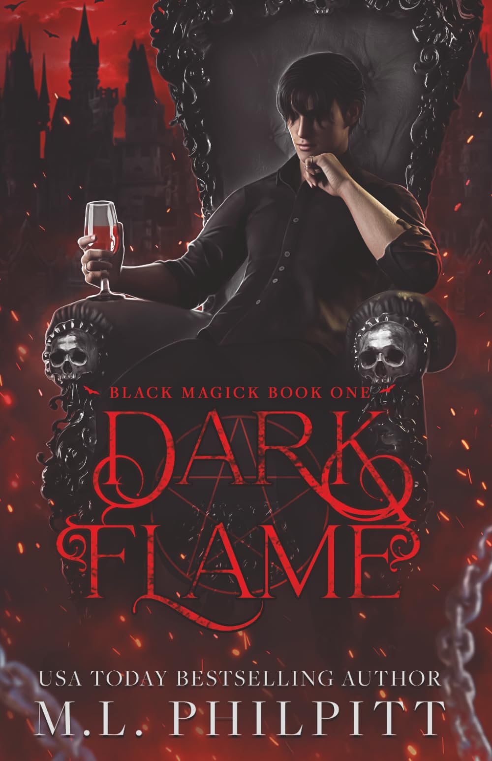 Dark Flame: A Vampire and Witch Paranormal Romance: 1 (Black Magick)
