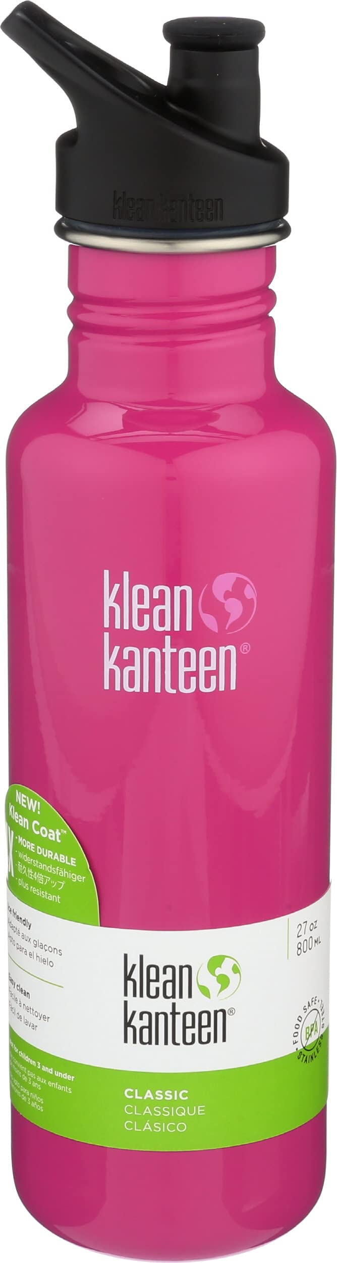 Klean Kanteen Unisex Outdoor Classic Water Bottle