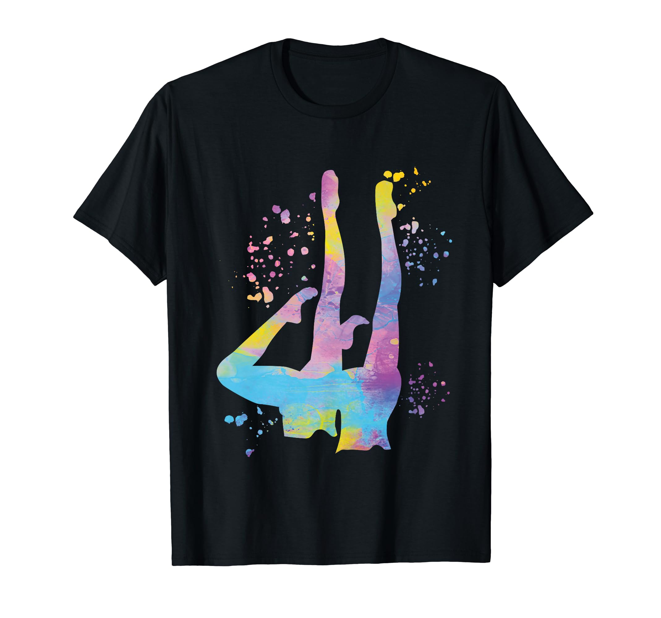 Synchronized Swimming Colorsplash Team Artistic Swim T-Shirt
