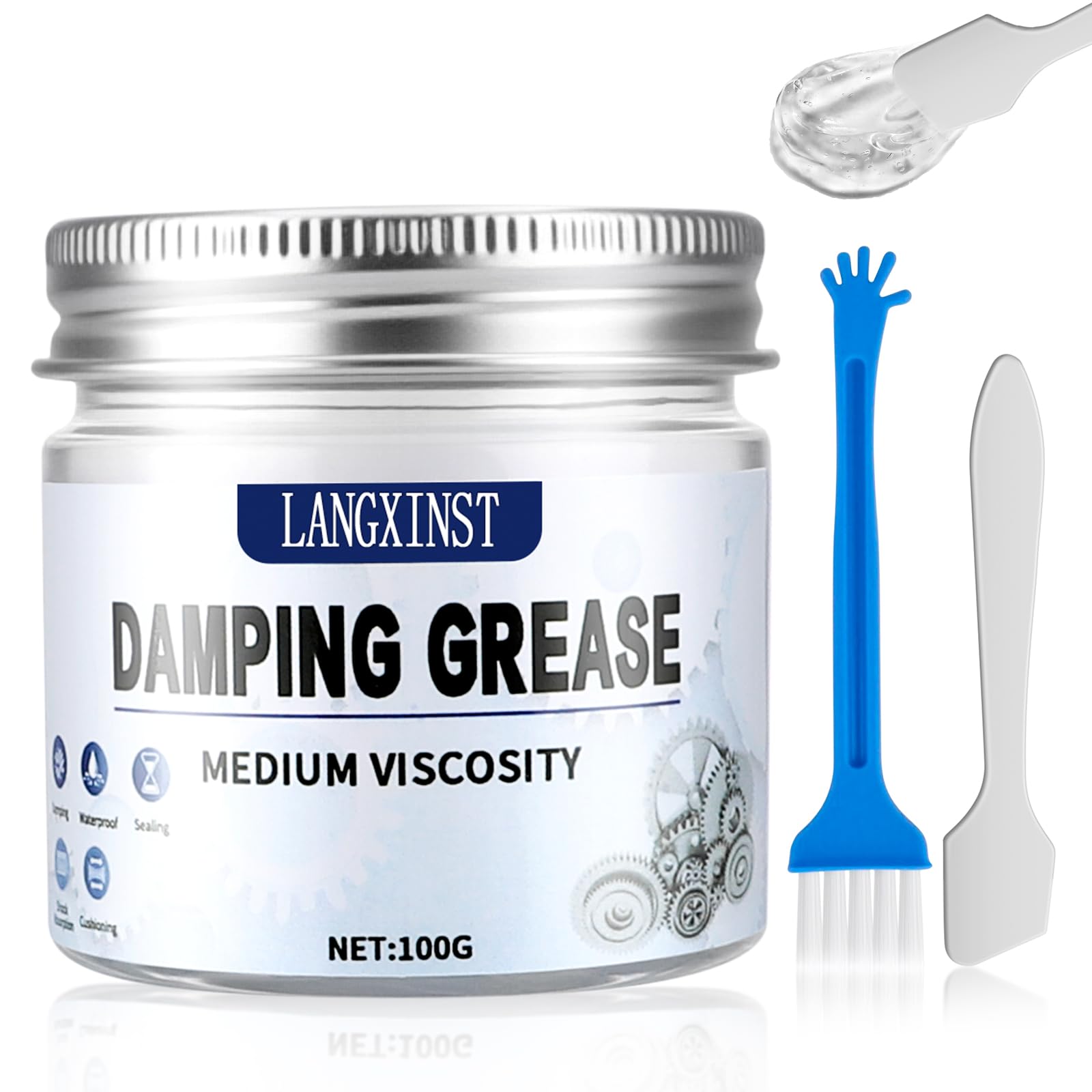 Photo 1 of 100g Damping Grease, Medium Viscosity for Washing Machine Suspension Rods