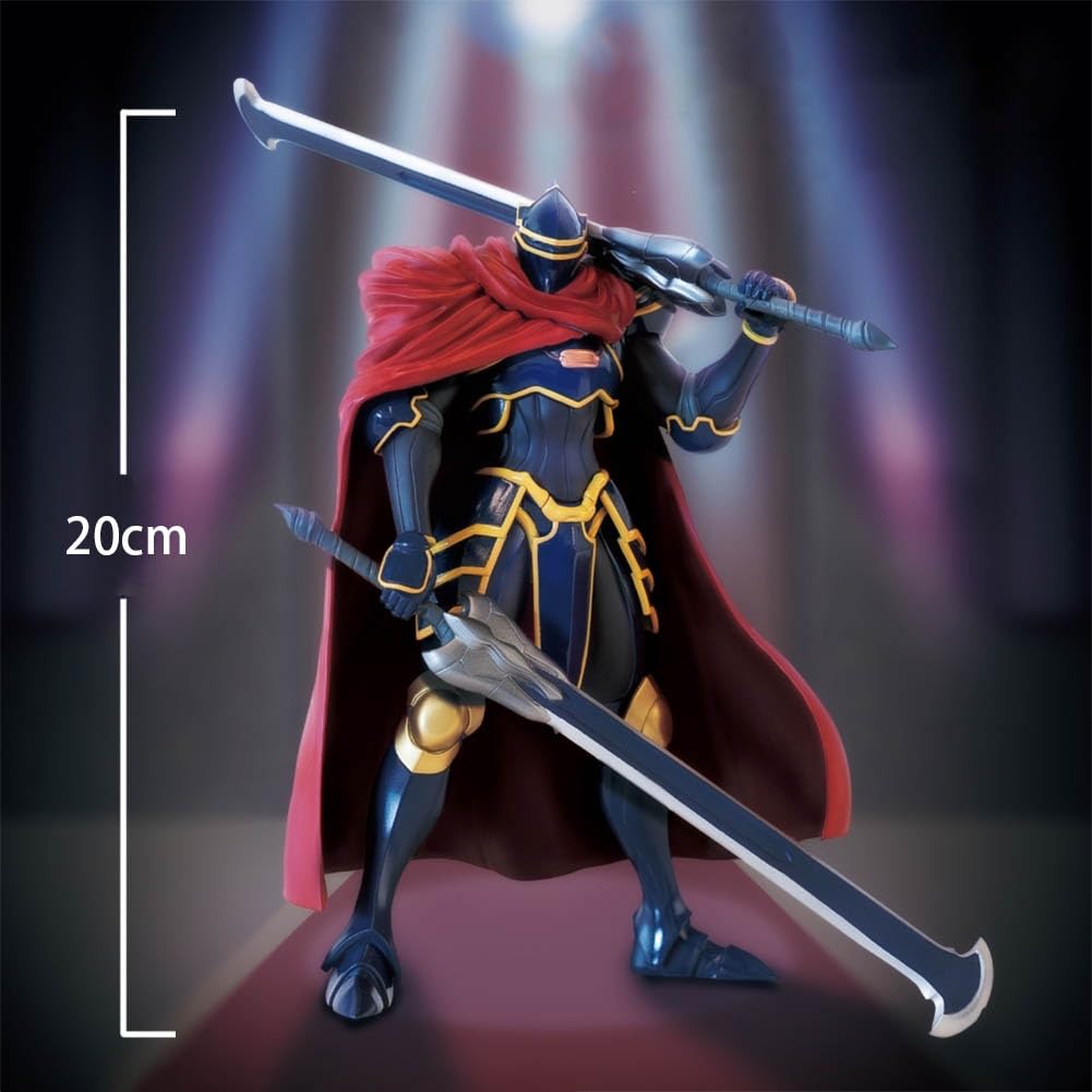 Ainz·Ooal·Gown Figura modelo 20CM Anime estatua de acción de pie | Figura de personaje de manga de anime, coleccionables de escritorio de PVC, regalo para fans