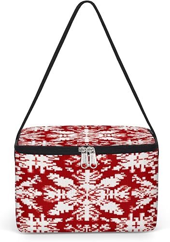 Miniatura 1 de Christmas Fun Insulated Lunch Bag Women Reusable Lunch Tote Square Meal Bag for Adults Men Cooler Lunch Box for Work Travel Picnic Food