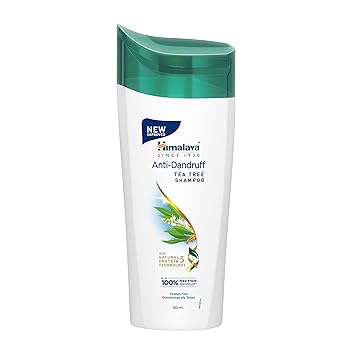 Himalaya Anti-Dandruff Tea Tree Shampoo, Removes up to 100% Dandruff, Soothes Scalp & Nourishes Hair, with Tea Tree oil and Aloe Vera, for men and women, 80ml - image, photos