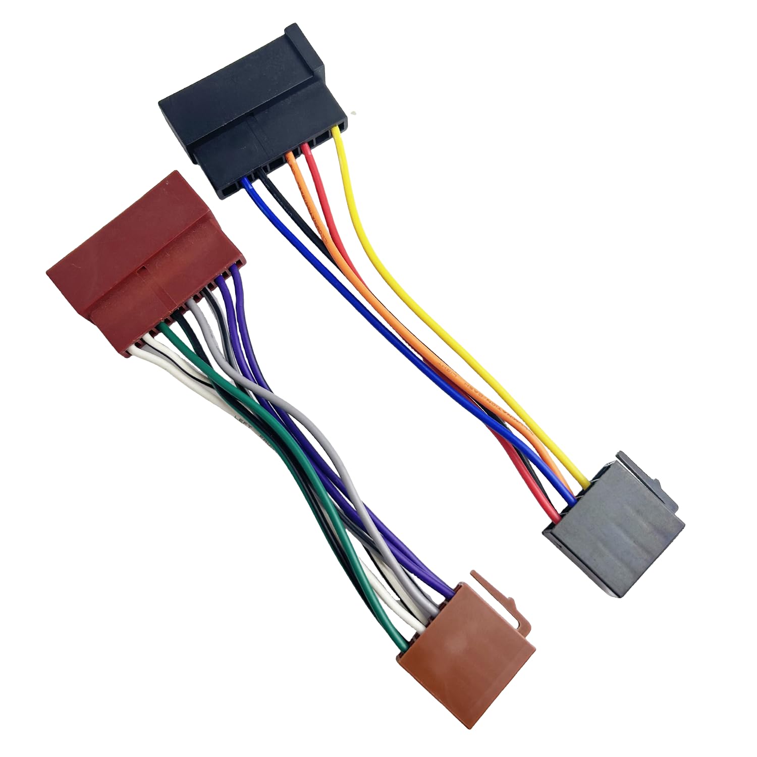 Arnés de cableado estéreo de 16 pines para Ford 1985-2004, adaptador de arnés estéreo de coche Android de 8 pines + 8 pines para Lincoln 1986-1995 Mercury 1986-2002