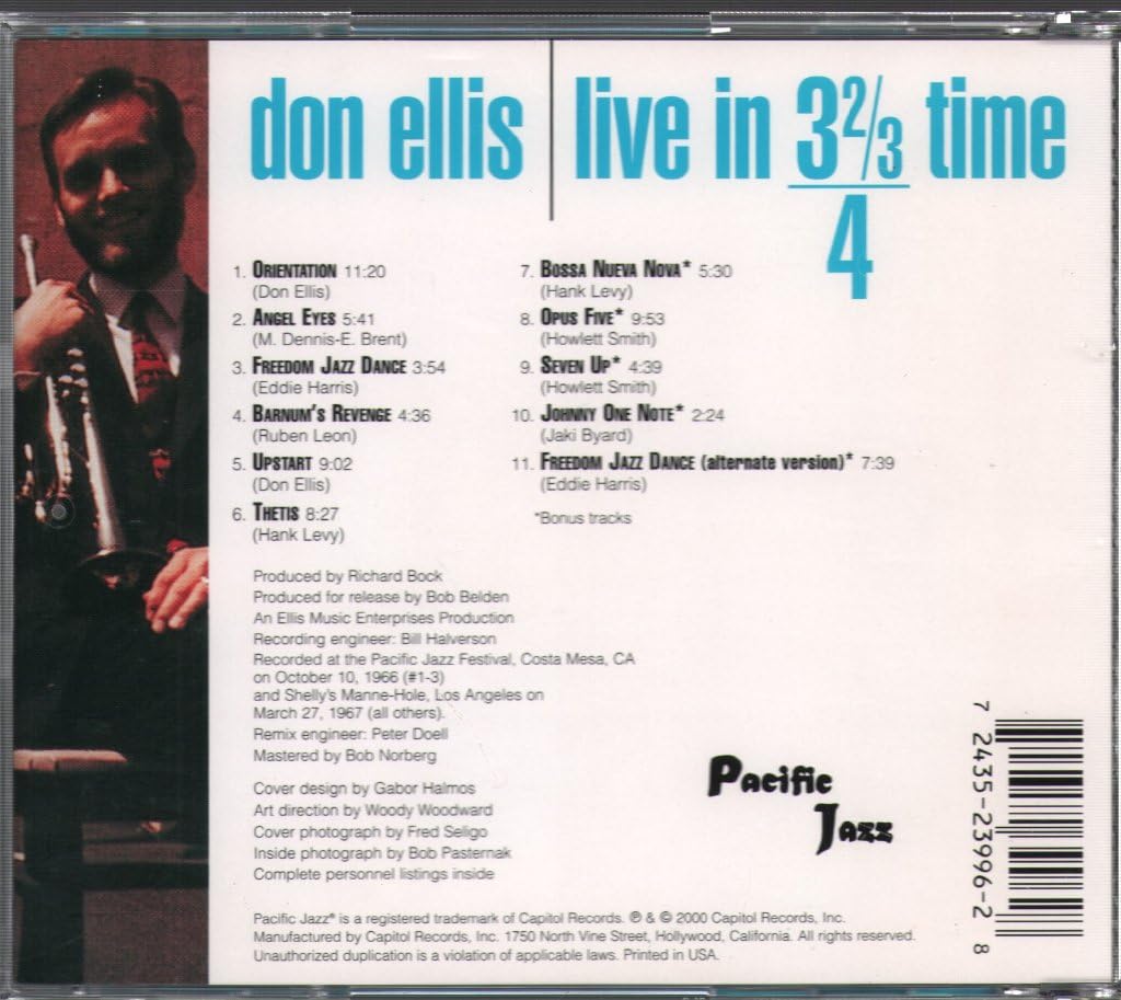 Live In 3 2/3 Time