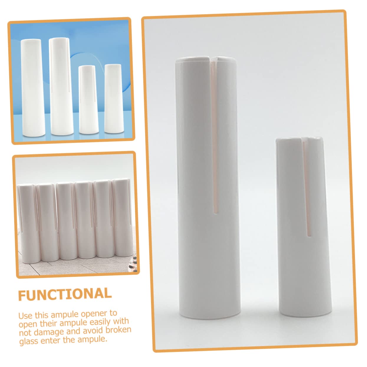 BRIGHTFUFU Bottle Opener Medical Bottle Opener for Nurse Easy to Use Breaker for 1ml/3ml Vials