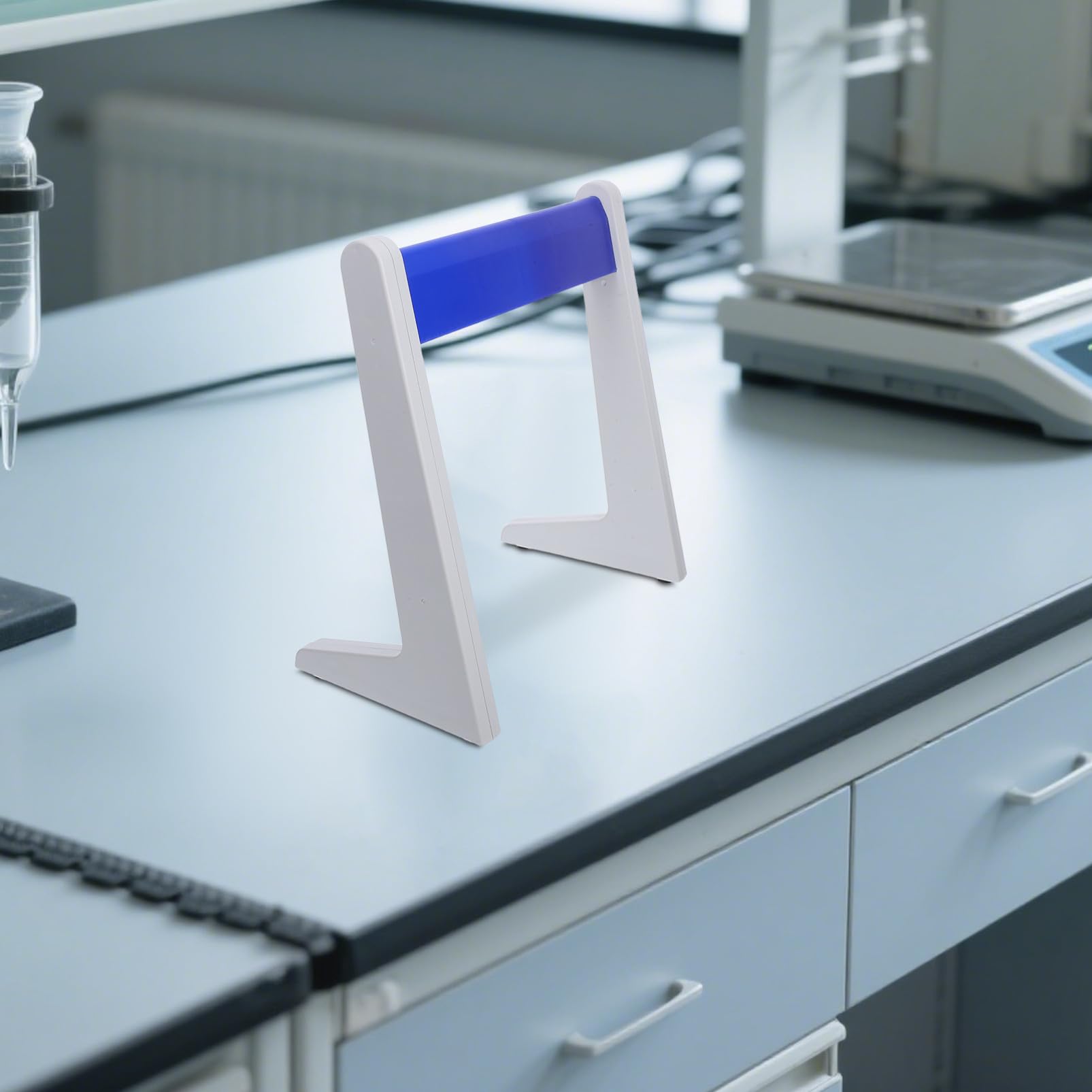 Soporte de Pipetas de Laboratorio Plástico Resistente Organizador Compacto para Almacenamiento Mesa de Trabajo