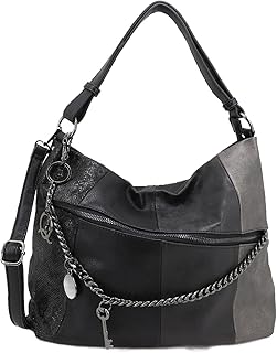 5004 Borsa a Mano Spalla Casual Morbida con Tracolla Donna
