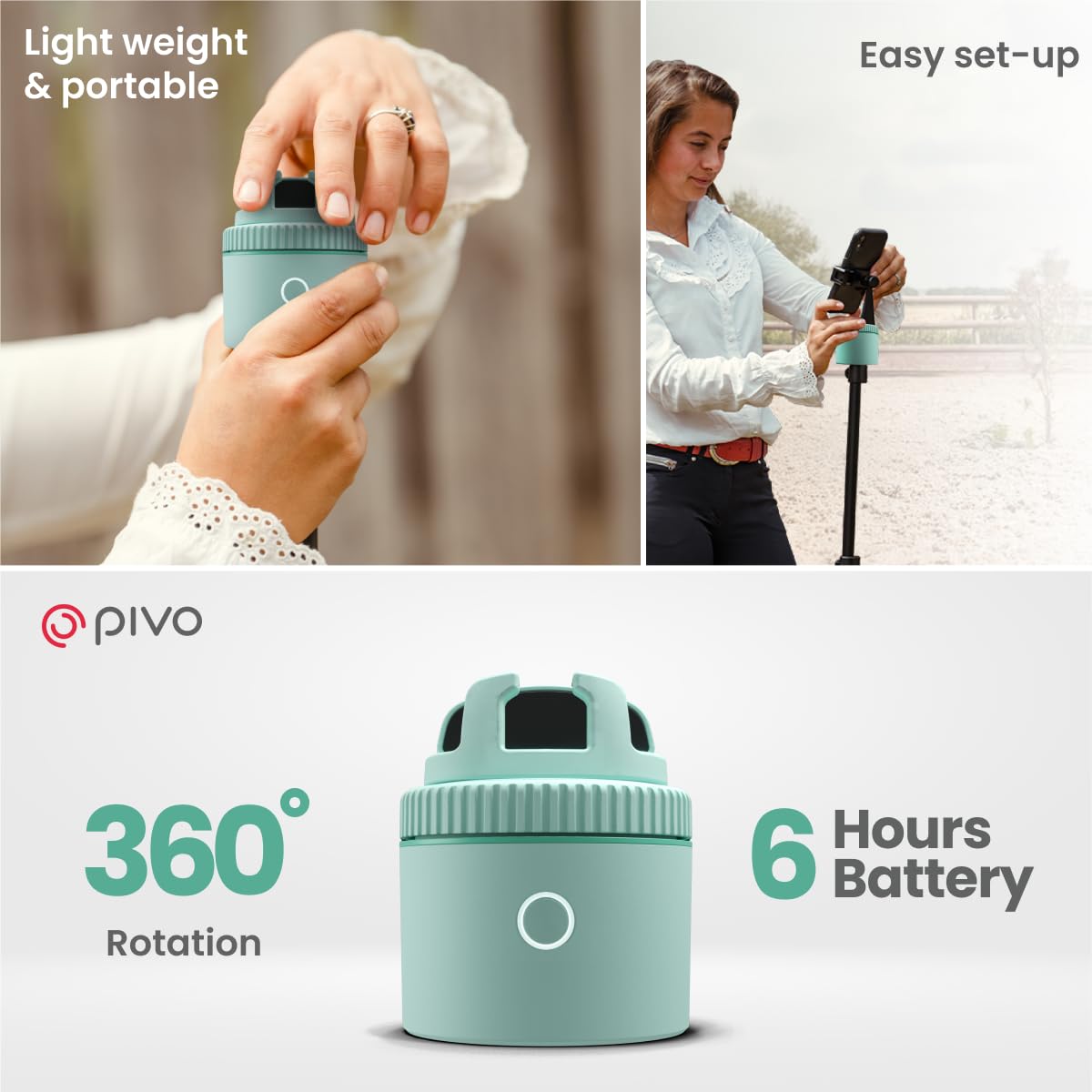 Amazon.com: Pivo Equestrian Pod Standalone Auto Tracking Phone