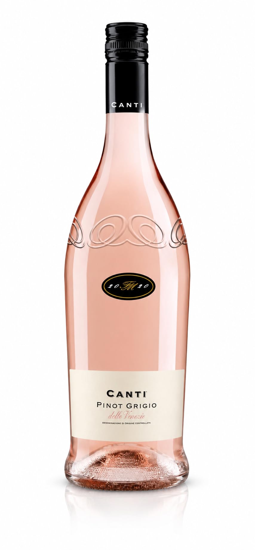 Canti - Pinot Grigio delle Venezie D.O.C., Italian Rosè Dry Wine, 1x750 ml