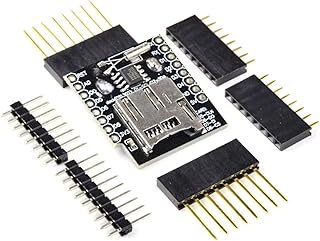 CANADUINO® D1 Mini Data Logging Shield with DS1307 RTC and Micro-SD Slot