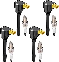 Vista 35 de BDFHYK Paquete de bobinas de encendido compatibles con Chrysler Aspen 300 Jeep Commander Grand Cherokee Dodge Challenger Charger Durango Magnum Ram