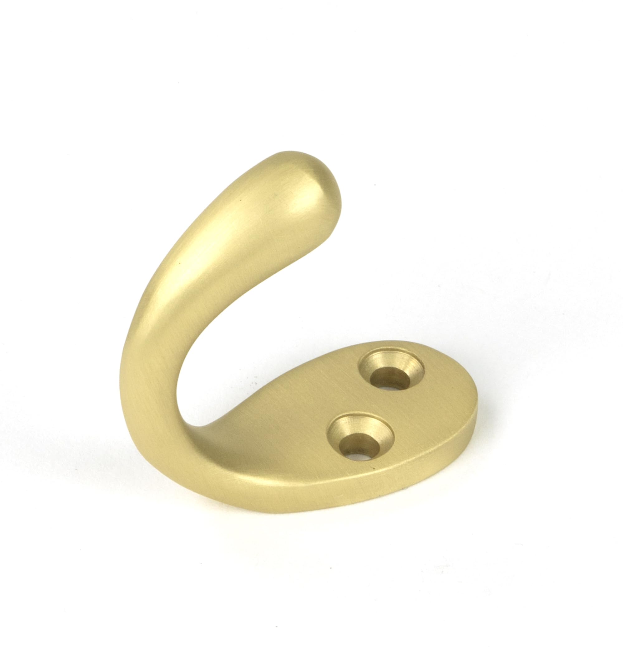 From the Anvil Celtic Single Robe Hook - Satin Brass