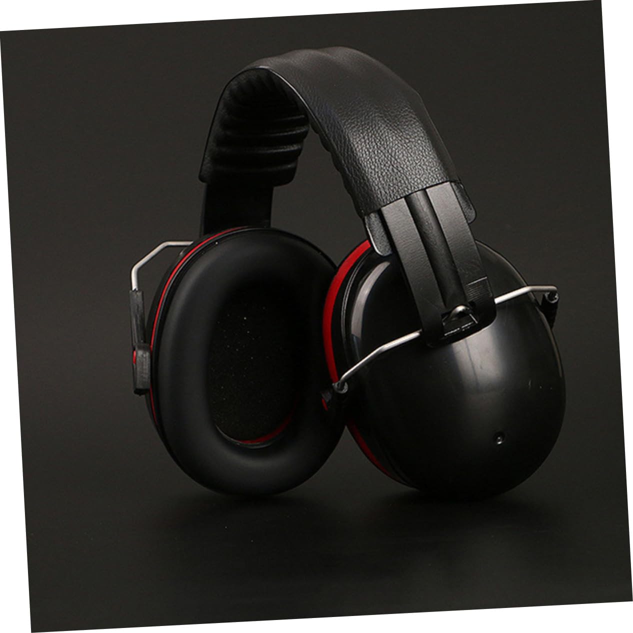 WOONEKY 1pc Set Noise Canceling Noise Reduction Headset Sound Insulation Headset Computer Headphone Black Soft Music Headset Noise Protection Abs