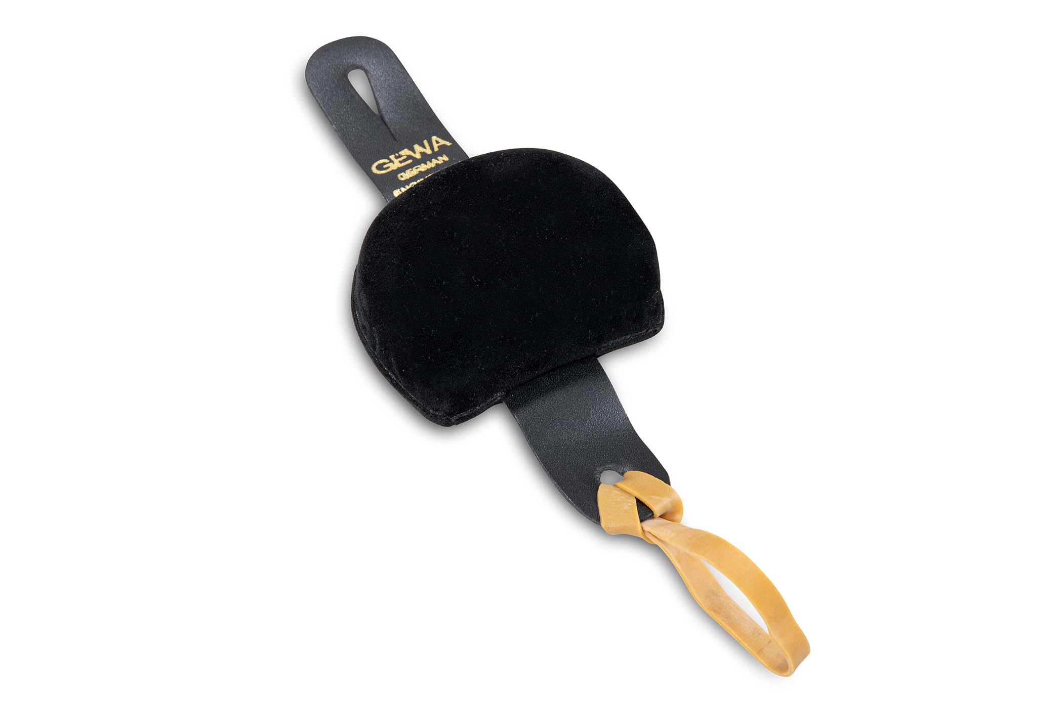 Coussin d’épaule GEWA Modèle II - Moyen - coussinet d’épaule confortable pour violon/alto - Insert en mousse élastique - Taille : 5,5 x 7 cm - Épaisseur : 2 cm – noir