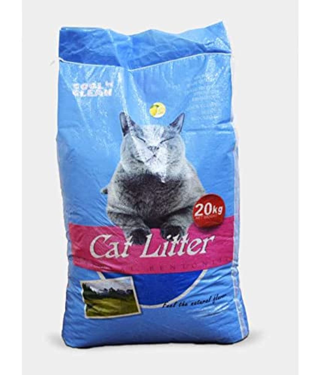Clumping Cat Litter Weight 20Kg, MULTICOLOR