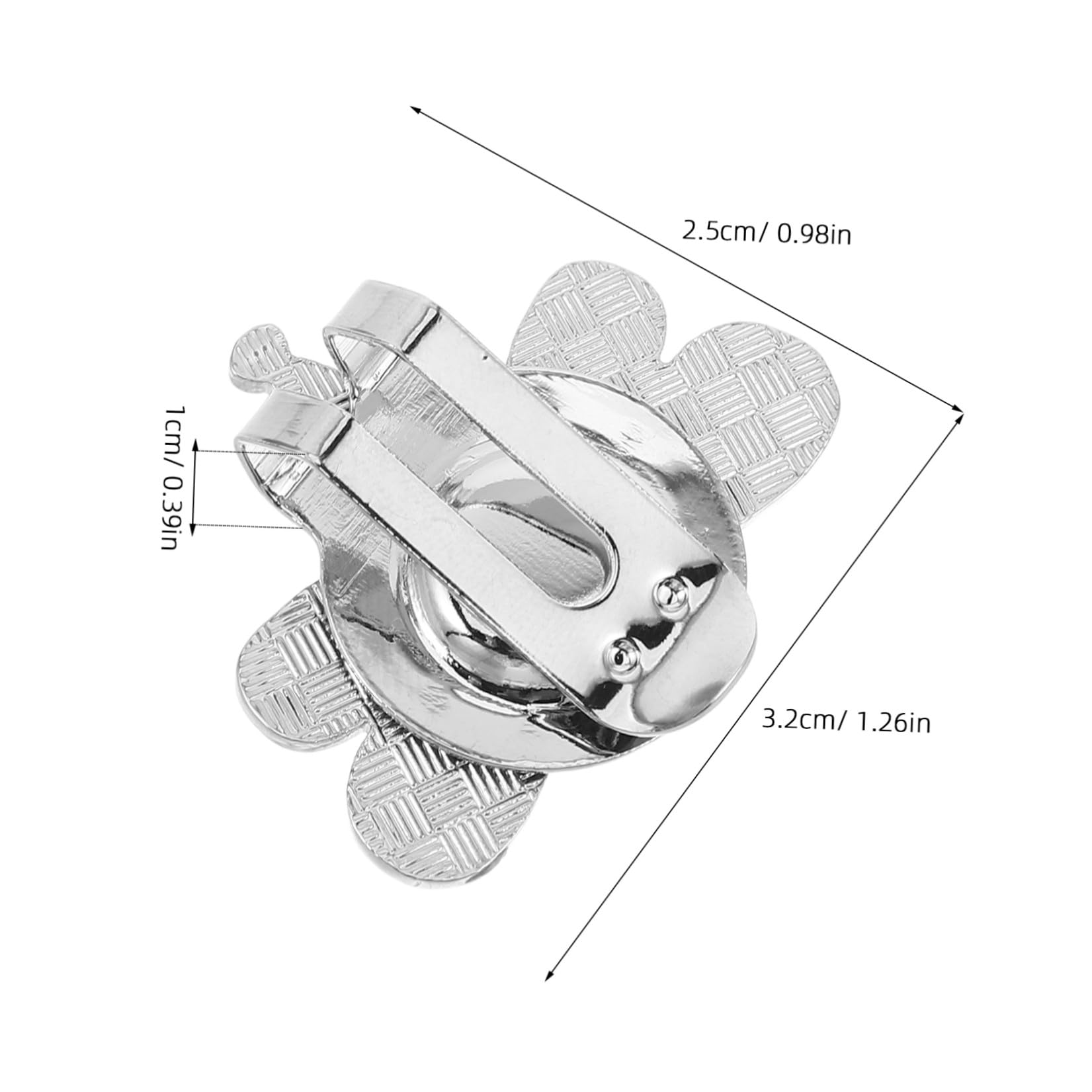 GALPADA Accessorio Clip e Resistente per Leggero per Giocatori di Blu con Segna Forma Libellula Cappello da Golf