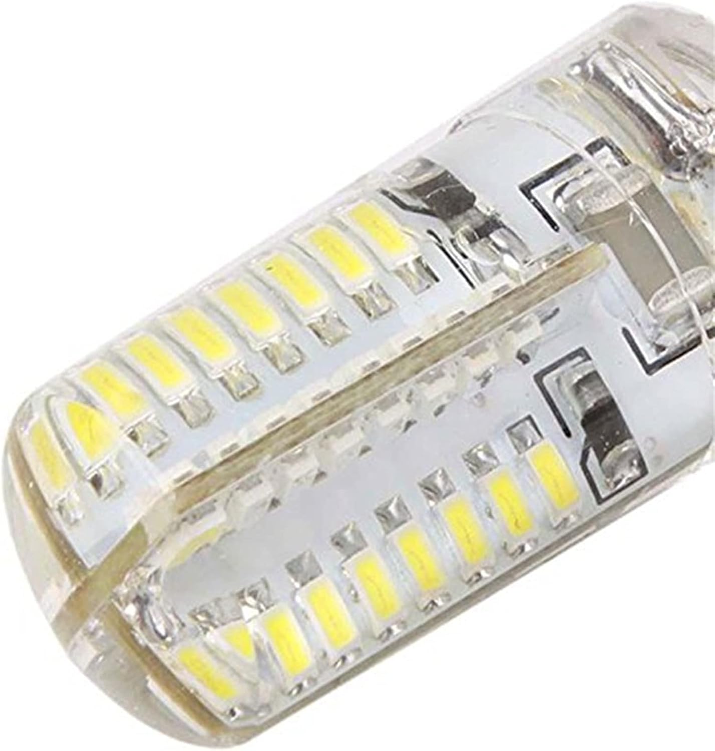G4 LED Bulb 4W Equivalent to 40W Halogen Bulbs, G4 Energy Saving Bulb, G4 Socket Led Lamp, No Flicker, Dimmable, AC 100-130V, 10 Pack [Energy Class A+] (Color : Warm White)