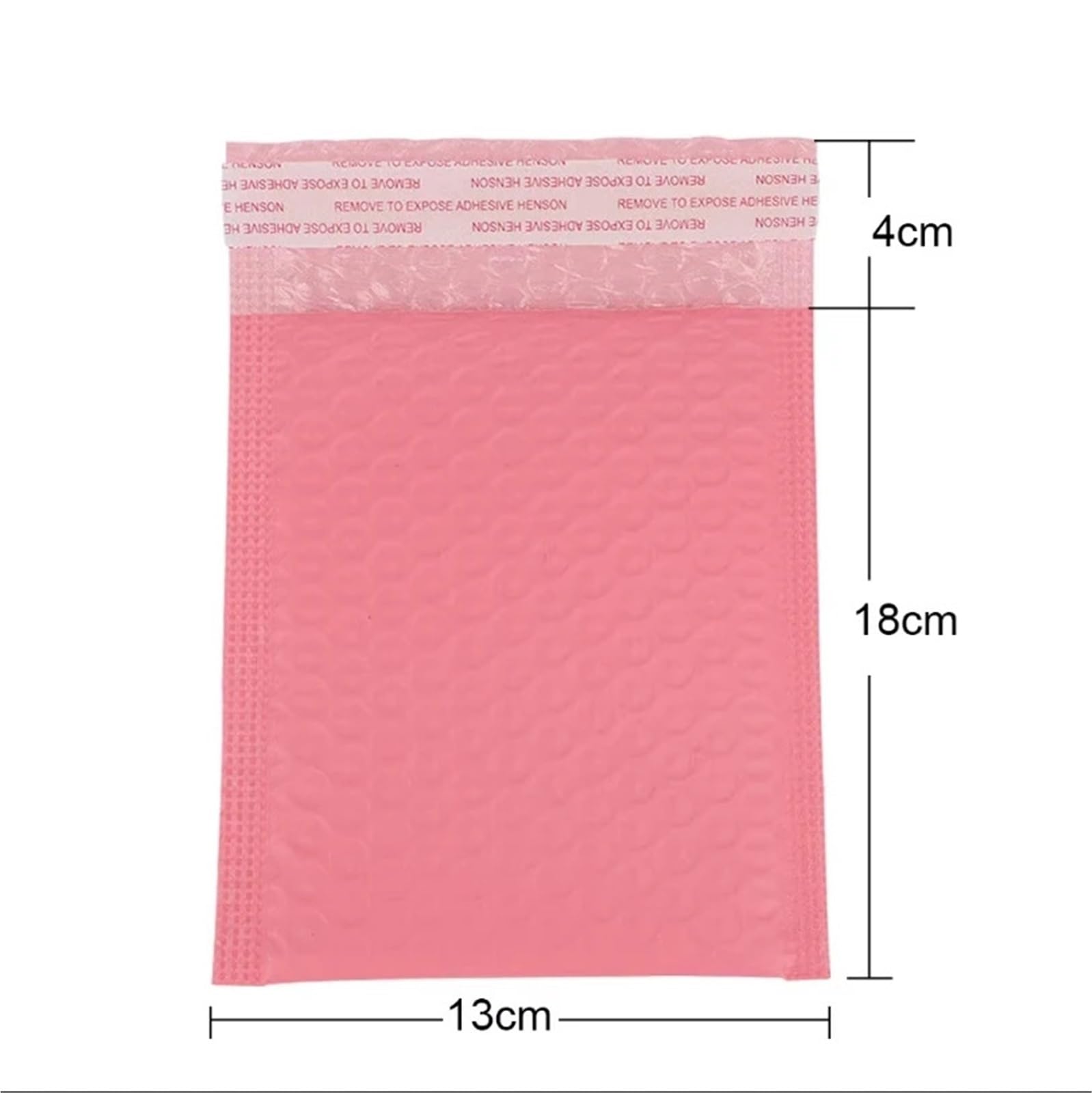 Buste Pluriball 100 pezzi Buste imbottite con bolle d'aria postali pellicola perlata Busta for posta regalo for libri foderata Autosigillante Rosa